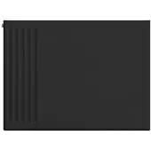 Eastbrook plaat voor paneelradiator 80x60cm zwart mat