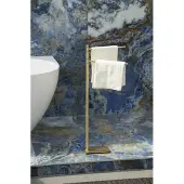 Gedy Trilly handdoekhouder goud mat