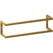 Brauer handdoekrek 60cm messing geborsteld PVD