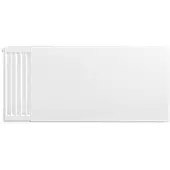Eastbrook plaat voor paneelradiator 110x50cm wit glans