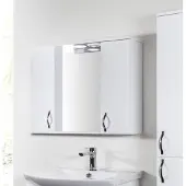 SaniGoods Epoca spiegelkast met verlichting 80cm wit