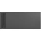 Eastbrook plaat voor paneelradiator 140x60cm antraciet