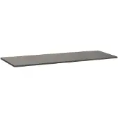 Brauer Vulcanic toppaneel natuursteen 140cm antraciet