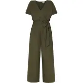 TATUUM Jumpsuit 'Koreki' olijfgroen