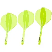 Winmau Fusion Neon Yellow NO2 - Dart Flights