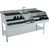 CombiSteel COCKTAIL BAR STATION 1600 - 7084.0015 - Horeca & Professioneel
