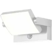 CMD Wandlamp buiten met bewegingssensor 9111, wit / opaal, Aluminium, Modern