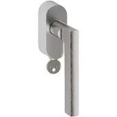 Hardbrass Hard Brass | Shuffle Athene Raamkruk Afsluitbaar 304 Inox | Geborsteld RVS