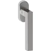 Hardbrass Raamkruk draaikiep Geneve ovaal - RVS