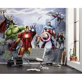 Komar Kinderbehang Marvel Avengers Ultimate Warriors (1 stuk)