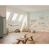 Komar Kinderbehang Disney Winnie the Pooh Flowerfield (1 stuk)