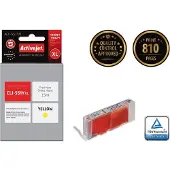 ActiveJet ACC-551YN inktpatroon (vervangt Canon CLI-551Y; hoogwaardig; 15 ml; geel)