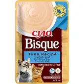 Ciao 12x Bisque Puree Kattensnack Tuna 40 Gr