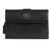 Bogner Vail c-drie creditcard etui RFID leer 7,5 cm zwart