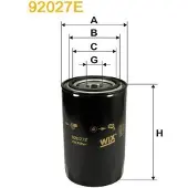 WIX FILTERS 92027E Oliefilter