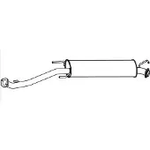 VEGAZ TS-548 Uitlaat middendemper