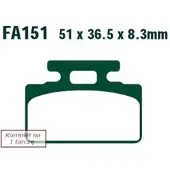 EBC Brakes SFA151 Remblokken