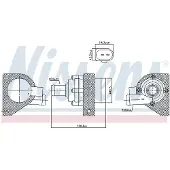 Nissens 832110 Waterpomp