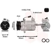 VAN WEZEL 1800K635 Aircopomp