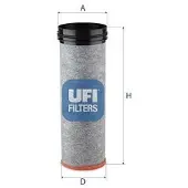 Ufi 27.A83.00 Luchtfilter