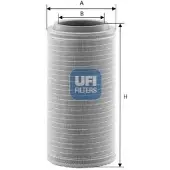 Ufi 27.558.00 Luchtfilter