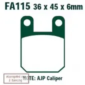 EBC Brakes SFA115 Remblokken