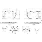 Brembo P 86 036 Remblokken