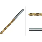 Wovar Hardhoutboor HSS|G TiN 4 mm | Doos 10 stuks