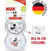 Nuk Space Disney Baby fopspenen 2 st. set 18-36 maanden
