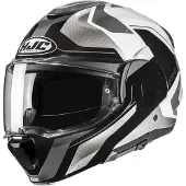 HJC F100 Bios Grijs Zilver Systeemhelm Maat S
