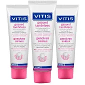 Vitis 3x Tandpasta Gezond Tandvlees 75 Ml