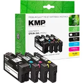 KMP C13T35964010 Compatibel Epson 35XL Inktcartridge Zwart, Cyan, Magenta, Geel