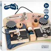 Small Foot Houten motoriek plank - - Sloten en Rotatie