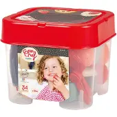 Ecoiffier 100% Chef Eetset met Speeleten - 34dlg.