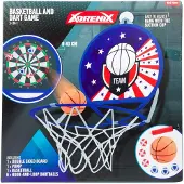 Adrenix Darts Basketbal 2in1 Spel - Multicolor speelgoed voor kinderen.