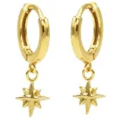 Karma hinged hoops symbool morning star gold M1936HIN
