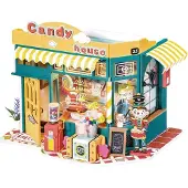 Rolife Miniatuur Huisje Rainbow Candy House DG158 - Miniatuur - Knutselen