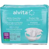Alvita All-in-One incontinentiebroekjes Maxi Extra Large Nacht 20 St Wegwerpbroekjes