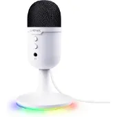 Trust GXT 234W Yunix - USB Microfoon - Gaming en Streaming - Cardioïde - RGB Verlichting - Wit