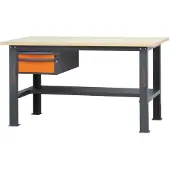 Beta C58Bc-W1,6 2C/O Werkbank | Hout | 2 lades - 058000611