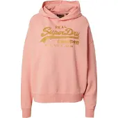 Superdry Sweatshirt 'Rhinestone' goud / perzik