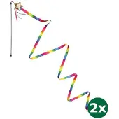 Kong teaser kattenhengel stellar 2x 46,5x9,5x3 cm