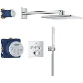 GROHE Precision SmartControl inbouw douchesysteem - Vierkant - Chroom