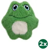 Kong snuzzles mini kikker 2x 10x10x4,5 cm