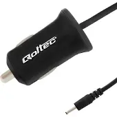 Qoltec 50048.12W, Universeel, Auto, 12-24 V, 12 W, 5 V, DC1-naar-DC2
