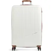 Travelite Bali 4 Wiel Trolley L white/cognac