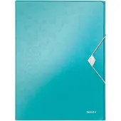 Leitz 4629 WOW documentenbox ijsblauw metallic 30 mm (250 vellen)