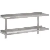 Saro Wandschap met 2 planken | 140 x 40 cm