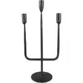 Clayre & Eef Kandelaar 43 cm ijzer kaarsenstandaard