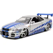 Jada Toys - Fast & Furious 2002 Nissan Skyline 1:24 - 9397158314R00